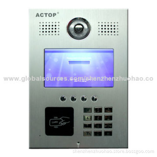 ACTOP Digital TCP/IP Video Doorphone System for Multiple Apartments, Flat to Flat Intercom